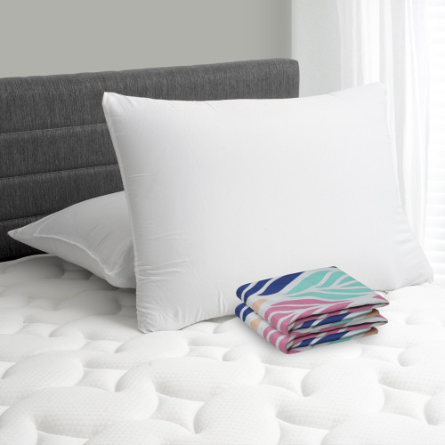 Combo 2 Almohadas Viscoflex + Fundas