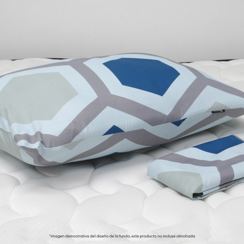 Combo Protector Impermeable de Colchón + 2 Fundas de Almohada