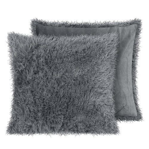 Combo Cobija Fluffy + 2 Cojines Fluffy 55x55 + Cojín Fluffy 30x60