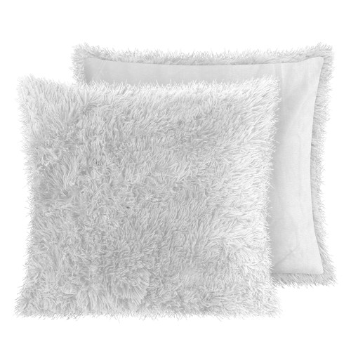 Combo Cobija Fluffy + 2 Cojines Fluffy 55x55 + Cojín Fluffy 30x60
